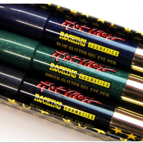 Rockins Cosmetics Hot Mess 3 Glitter Gel Pens - Picture 2 of 6